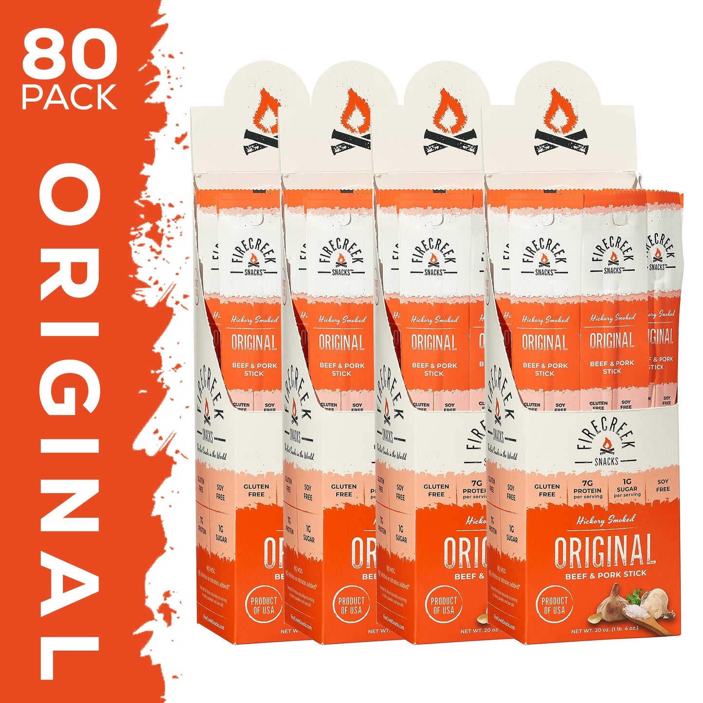 Original Meat Sticks - FireCreek Snacks