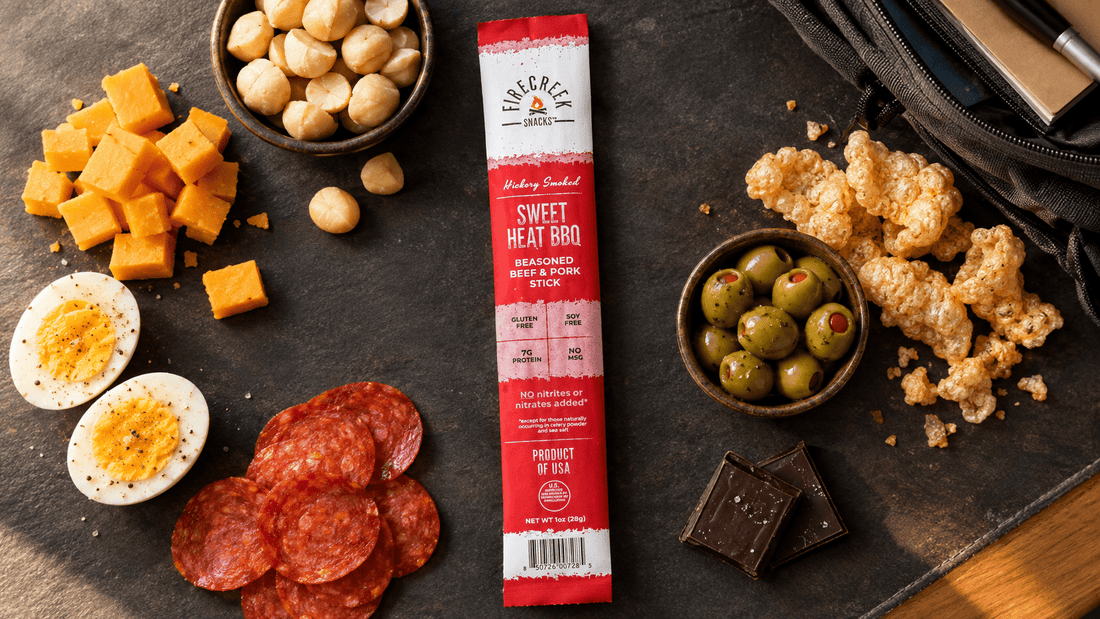 The 10 Best Keto Snacks to Keep in Your Bag, Car, and Desk - FireCreek Snacks