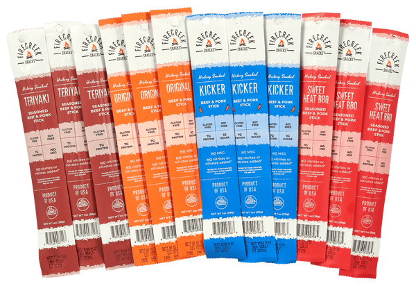 12 - Piece Sampler Pack - FireCreek Snacks