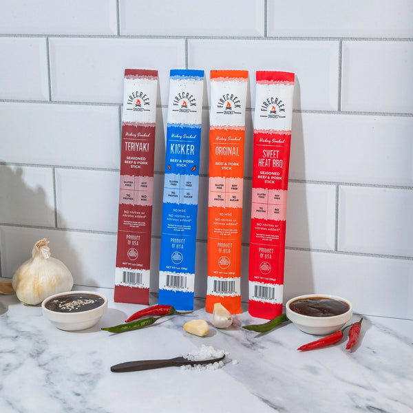 12 - Piece Sampler Pack - FireCreek Snacks