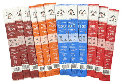 12 - Piece Stix Sampler Pack - FireCreek Snacks