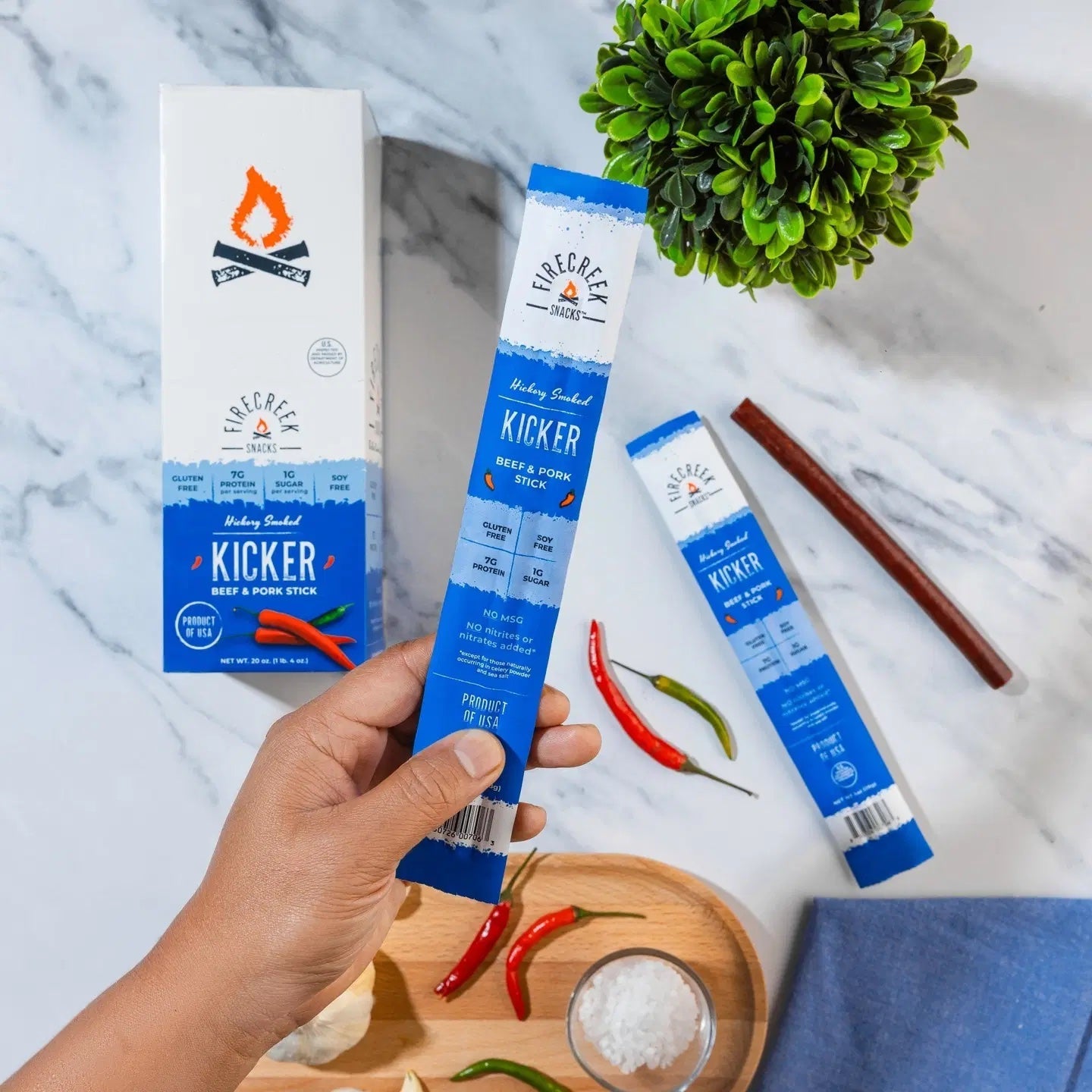 20 - Piece Meat Stick Variety Pack - FireCreek Snacks