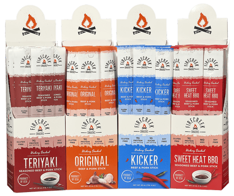 80 - Piece Stix SUPER Sampler Pack - FireCreek Snacks
