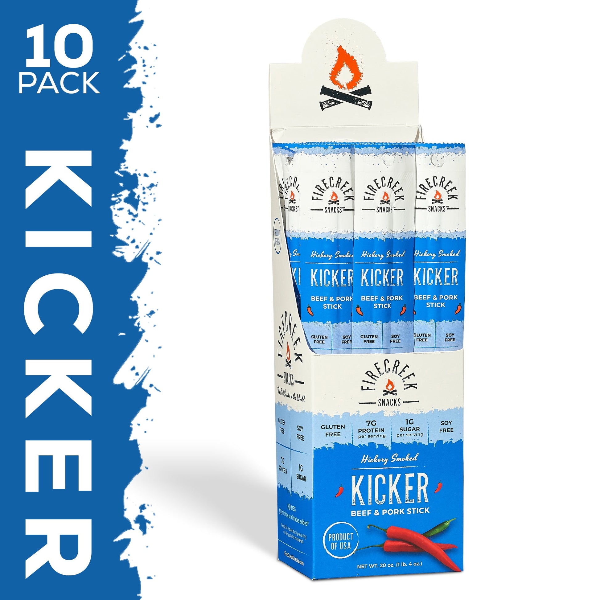 Kicker - Spicy Meat Sticks - FireCreek Snacks
