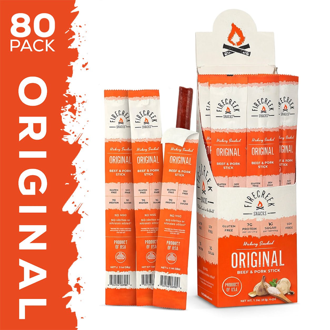Original Meat Sticks - FireCreek Snacks