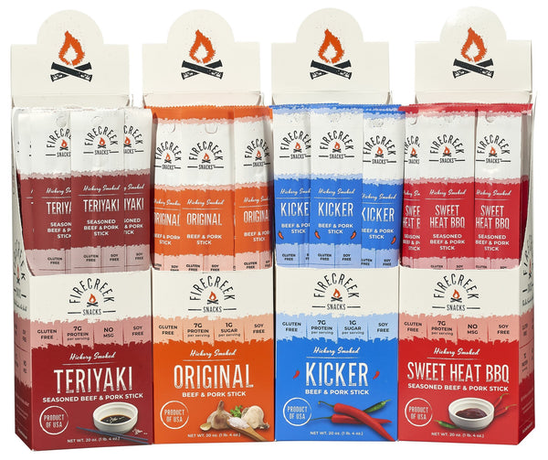 80-Piece Stix SUPER Sampler Pack - FireCreek Snacks