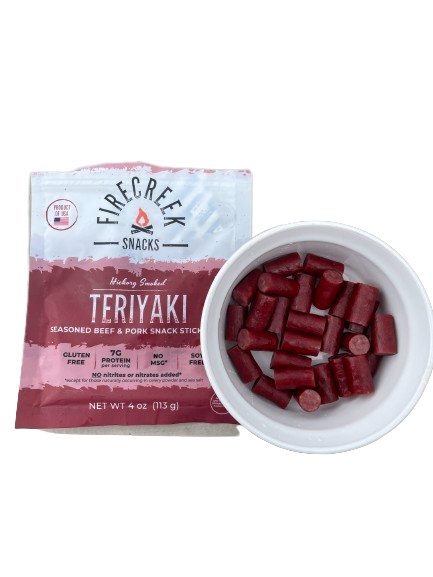 Teriyaki Bites Bags - 4 Pack - FireCreek Snacks